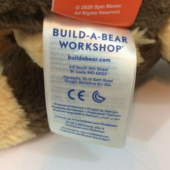 Build A Bear Workshop Nickelodeon Paw Patrol Chase Dog Plush Stuffed & Sound 13" - Picture 10 of 12